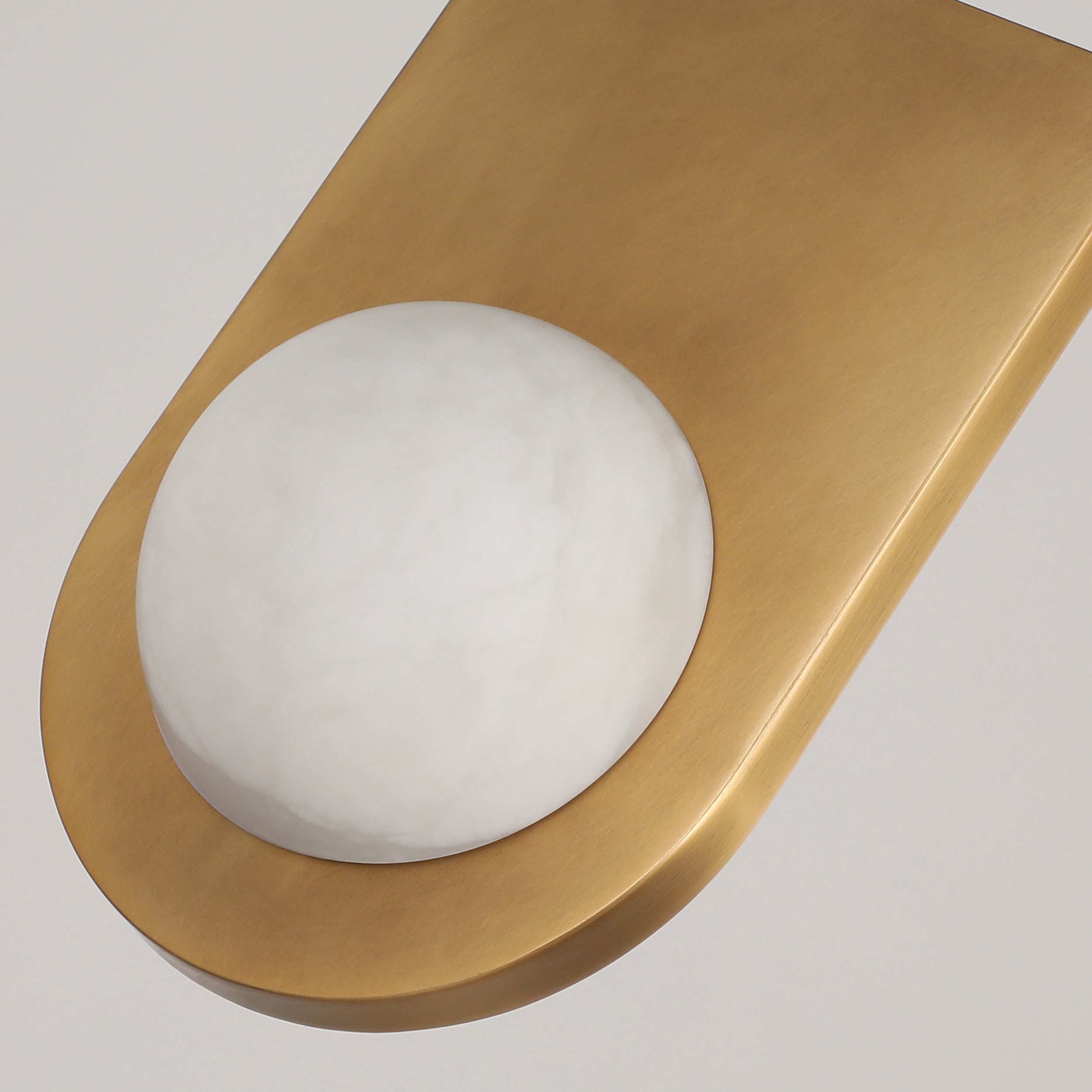 BRCH9190-1 Saturn Alabaster Pendant Light - Single Globe - BRILLIANT MAKER