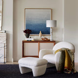 MARGUERITE White Marble Table Lamp