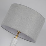 MARGUERITE White Marble Table Lamp