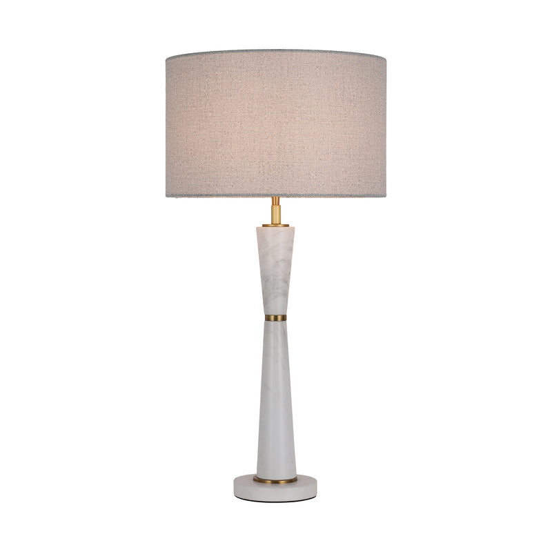 MARGUERITE White Marble Table Lamp