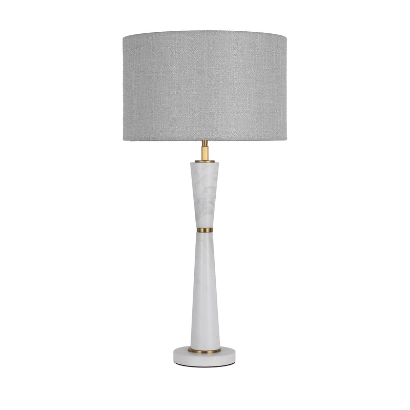 MARGUERITE White Marble Table Lamp