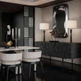 MARGUERITE Black Marble Table Lamp – BELLALUMAX 211002