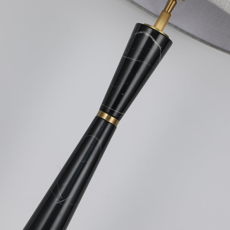 MARGUERITE Black Marble Table Lamp – BELLALUMAX 211002