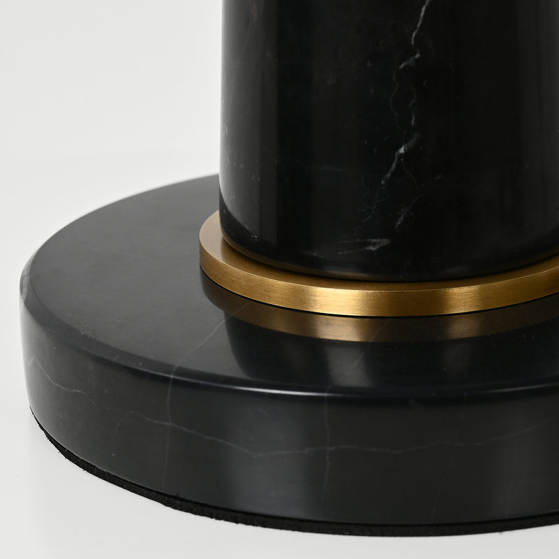 MARGUERITE Black Marble Table Lamp – BELLALUMAX 211002