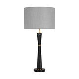 MARGUERITE Black Marble Table Lamp – BELLALUMAX 211002