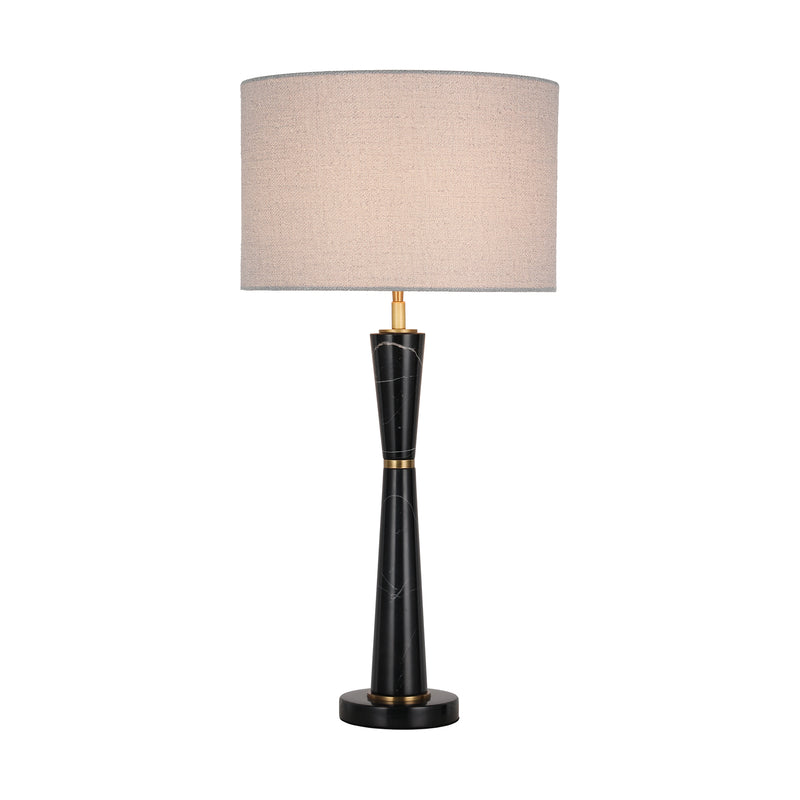 MARGUERITE Black Marble Table Lamp – BELLALUMAX 211002