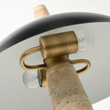 ROMAN ECHOES TRAVERTINE TABLE LAMP