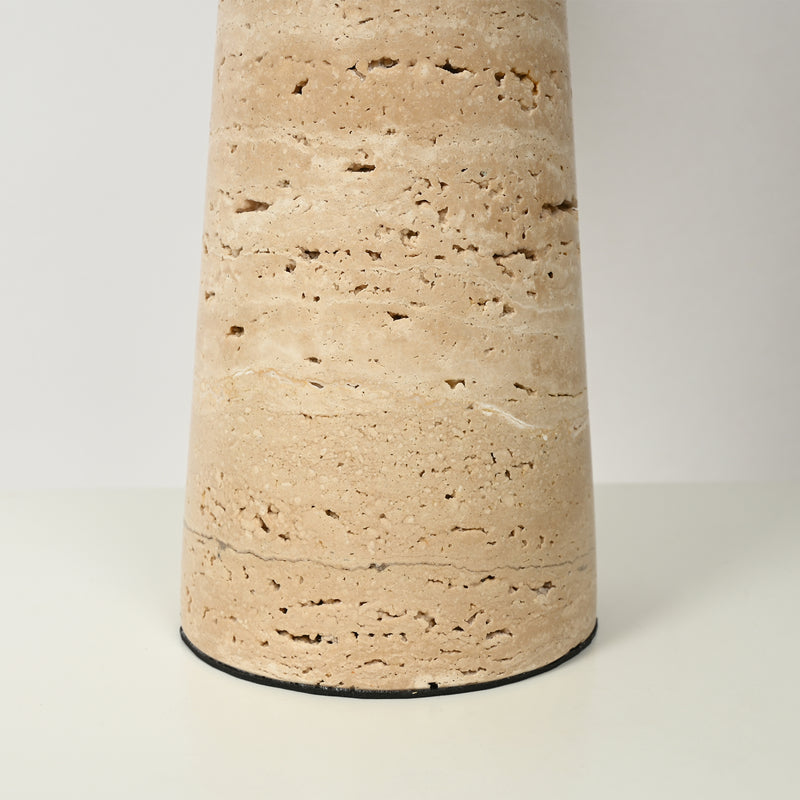 ROMAN ECHOES TRAVERTINE TABLE LAMP
