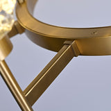 Lambert Glacier irregular solid crystal glass chandelier | BRCH9162-10 - BRILLIANT MAKER