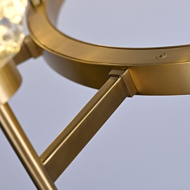 Lambert Glacier irregular solid crystal glass chandelier | BRCH9162-10 - BRILLIANT MAKER