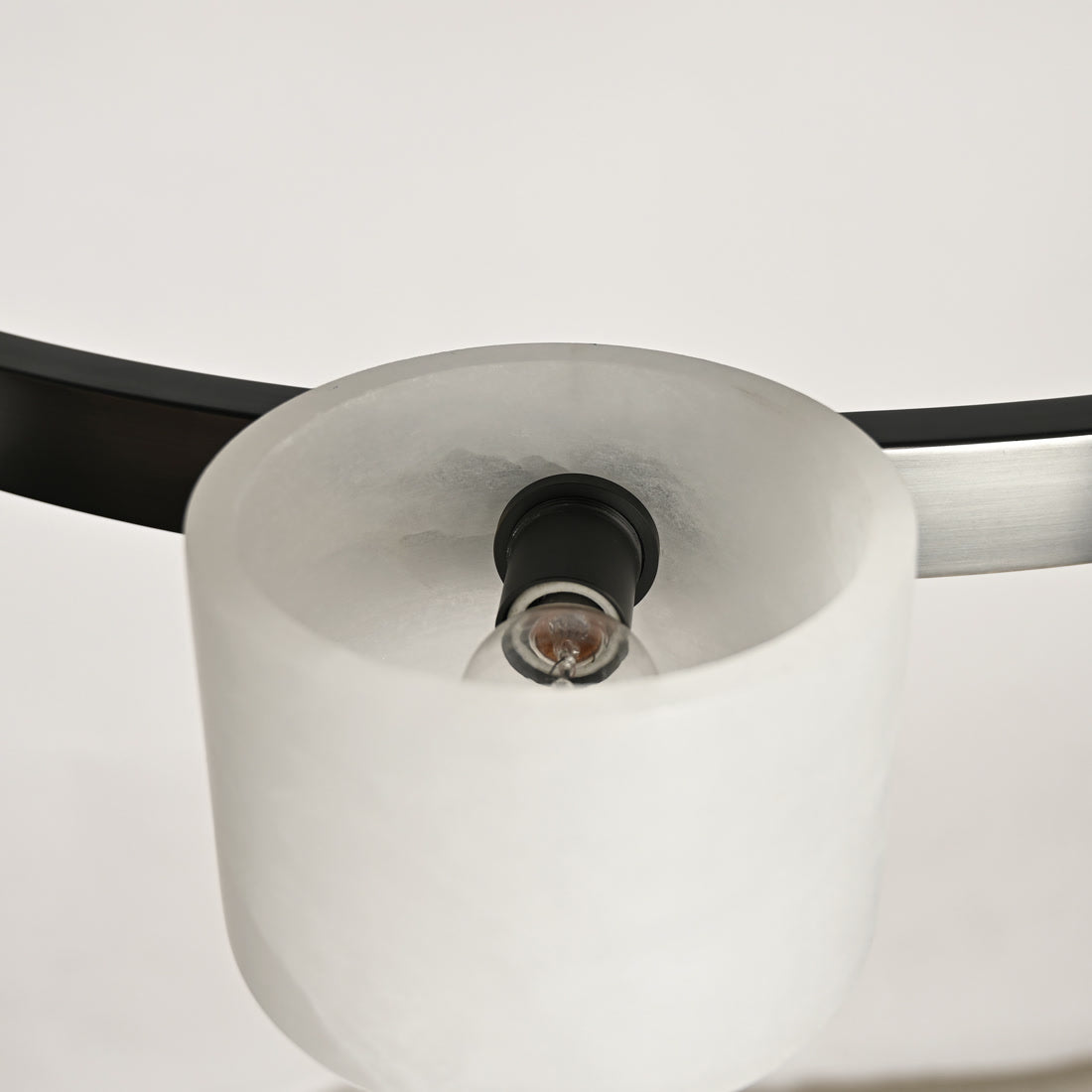 Alstar 10-holders Cloudy Alabaster Cylinders Chandelier - Modern Simplicity - BRILLIANT MAKER