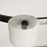 Alstar 10-holders Cloudy Alabaster Cylinders Chandelier - Modern Simplicity - BRILLIANT MAKER