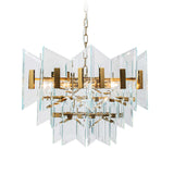 MAGIC CITY GLASS CHANDELIER