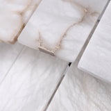 Twilight Fog Classic Rings Layer Alabaster Panels Chandelier (BRCH9196-80) - BRILLIANT MAKER