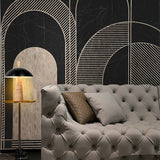 BRTL3283B Arc Metal Lampshade Table Lamp | Modern & Simple | BRILLIANT-MAKER - BRILLIANT MAKER