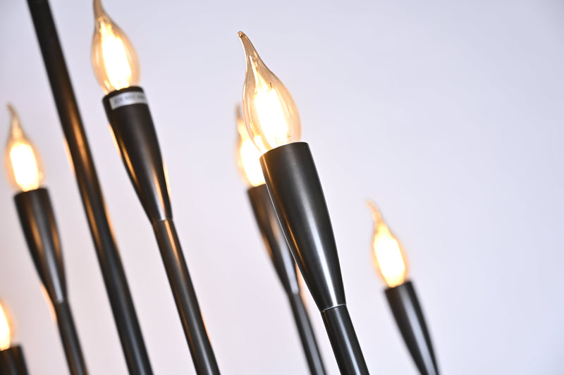 BRCH9173-8BZ 8-Holders Hand-Dyed Antique Brass Chandelier | American Elegance | American Style Lighting - BRILLIANT MAKER